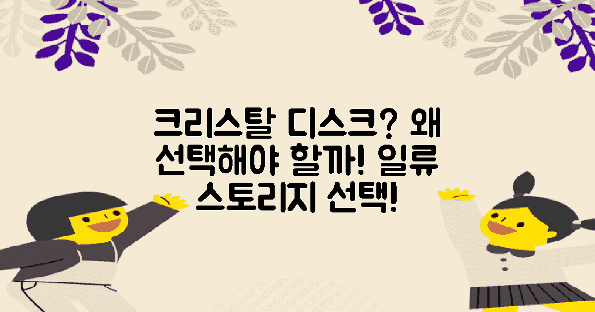 왜 크리스탈 디스크일까?