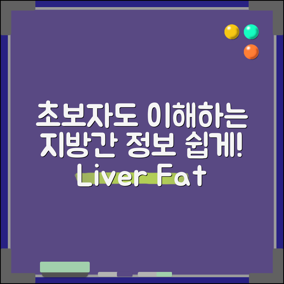 초보자도 쉽게 이해하는 지방간 정보