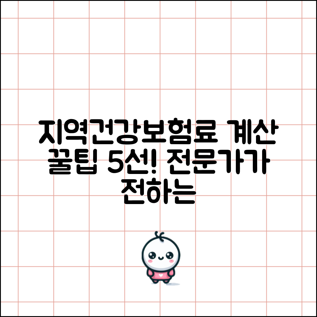 지역건강보험료 계산, 전문가가 알려주는 5가지 필수 팁