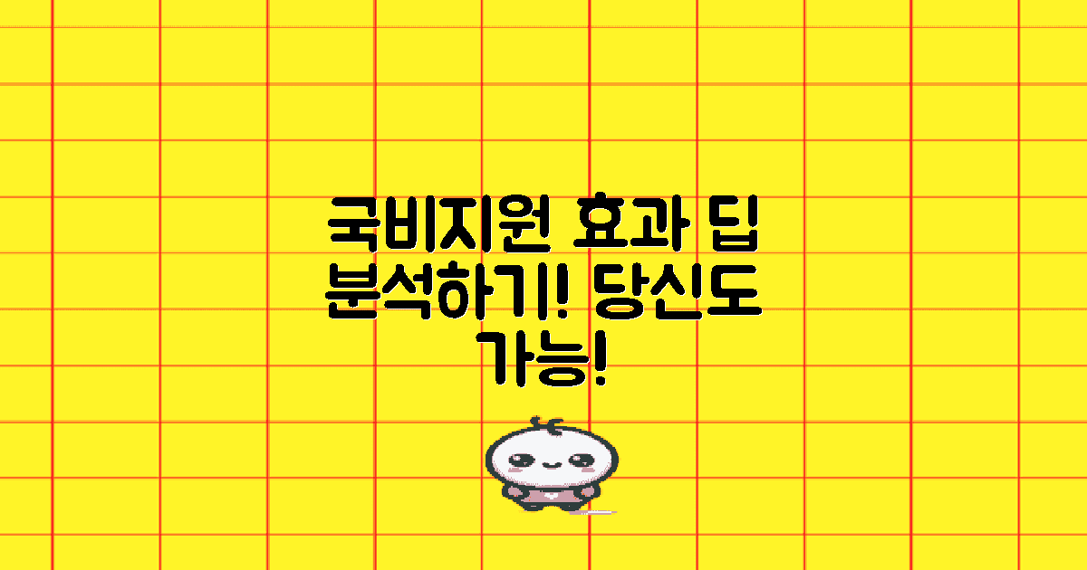 국비지원의 효과 분석