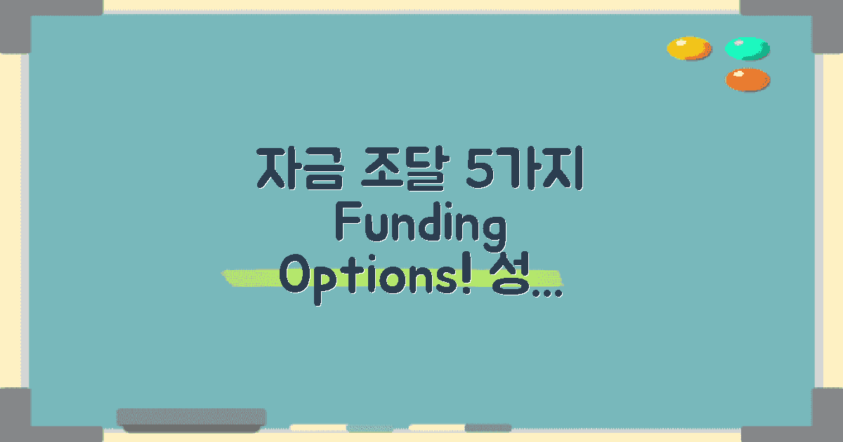 5가지 자금 조달 옵션