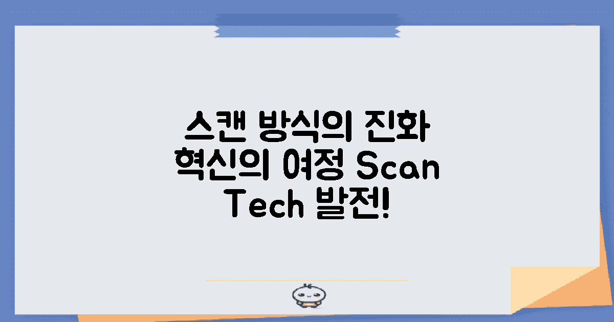 스캔 방식의 발전 과정