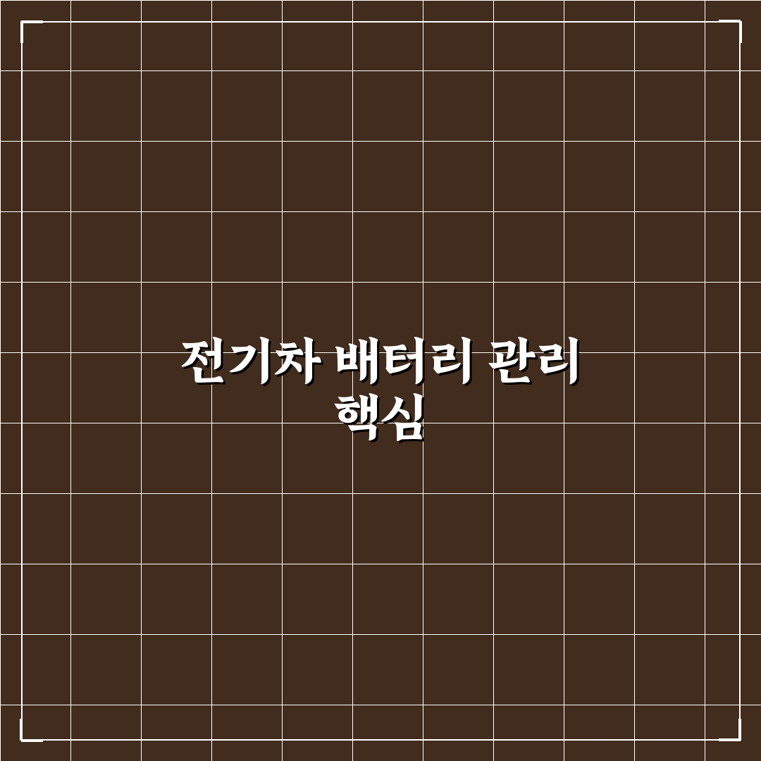 전기차 배터리 열화 현상 지연 방법과 꿀팁 알려드려요