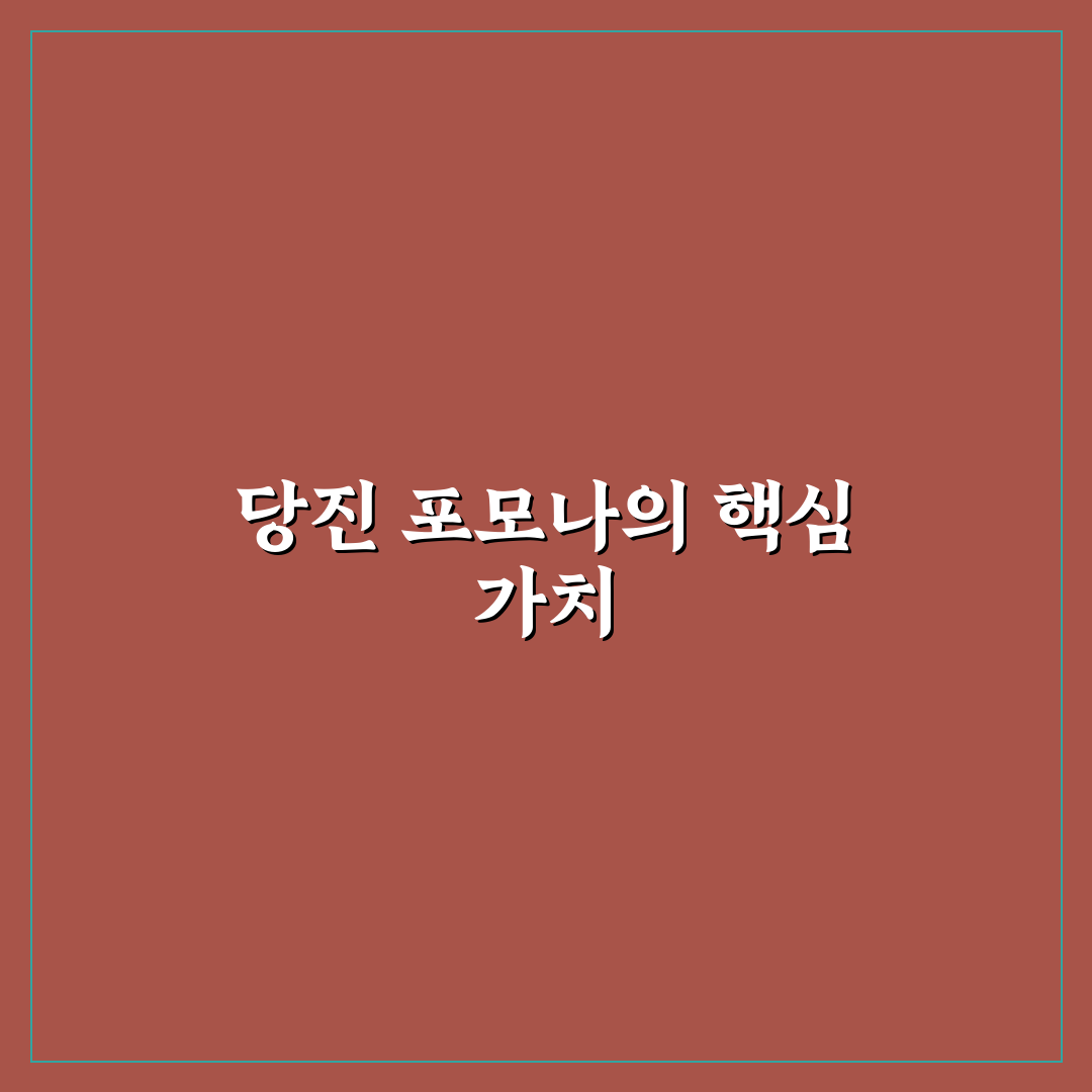 당진 포모나 방문 꿀팁과 이용 방법 정리
